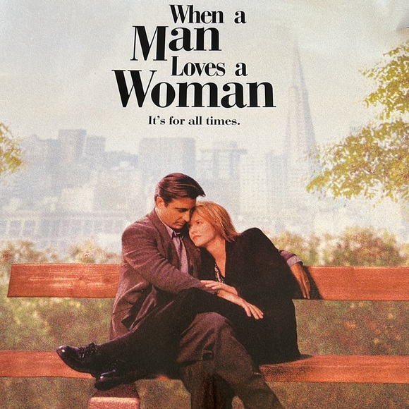 Meg Ryan Movie Posters (3) - French Kiss - When A Man Loves a Woman - Hanging Up - Picture 5 of 12